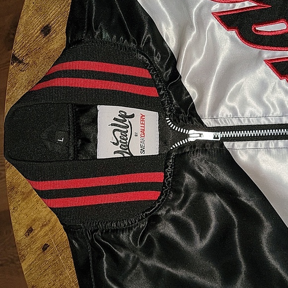 Men Satin Jacket - Picture 7 of 12